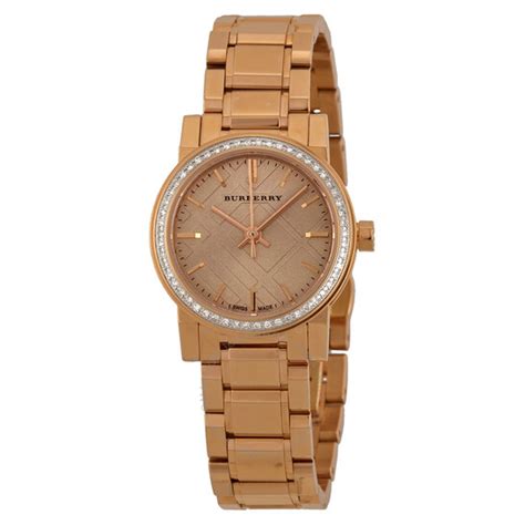 Burberry Rose Dial Diamond